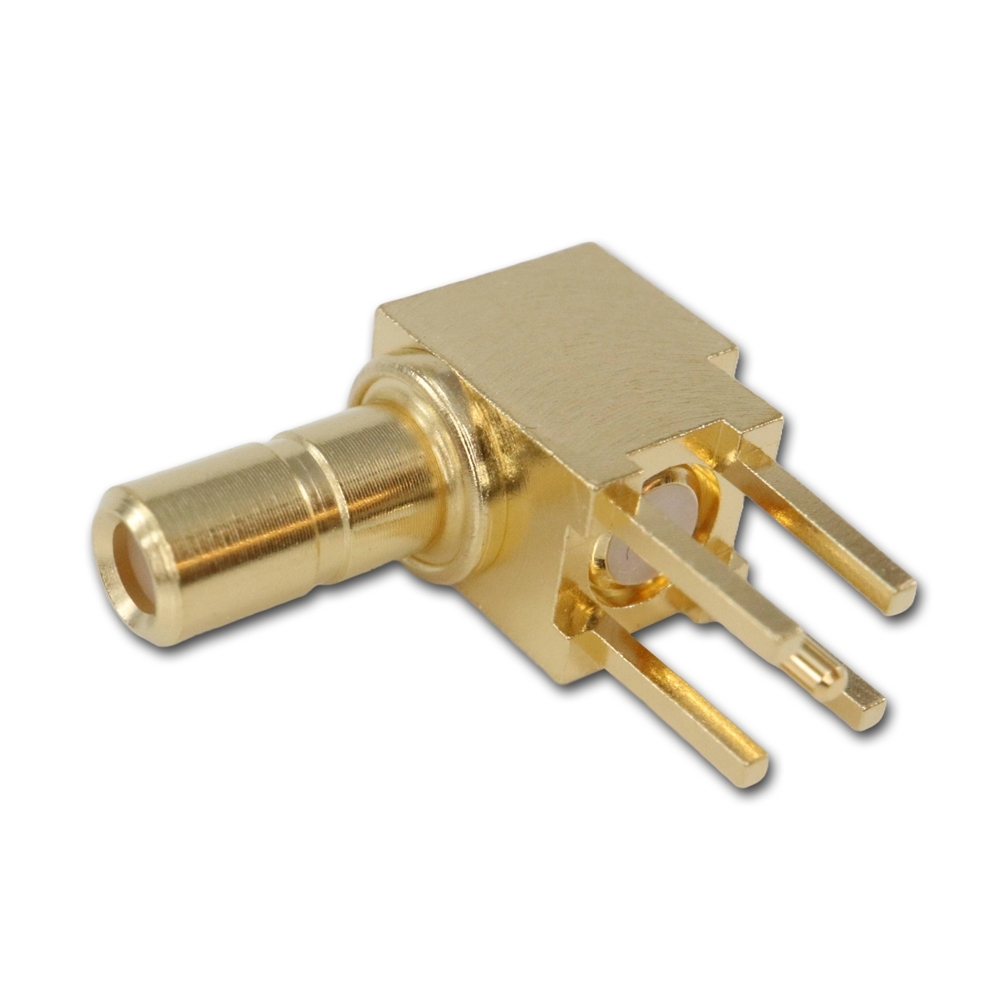Telegartner: SSMB-Angle PCB Receptacle, male