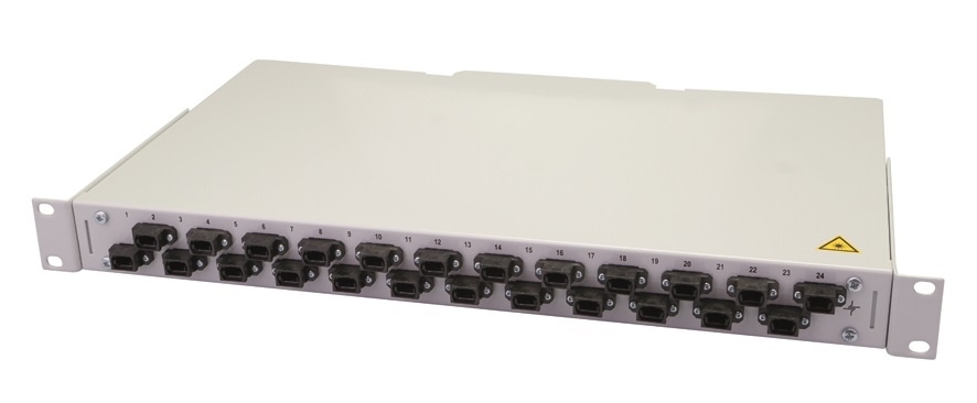 Telegärtner: 19" LWL Rangierverteiler Basis V