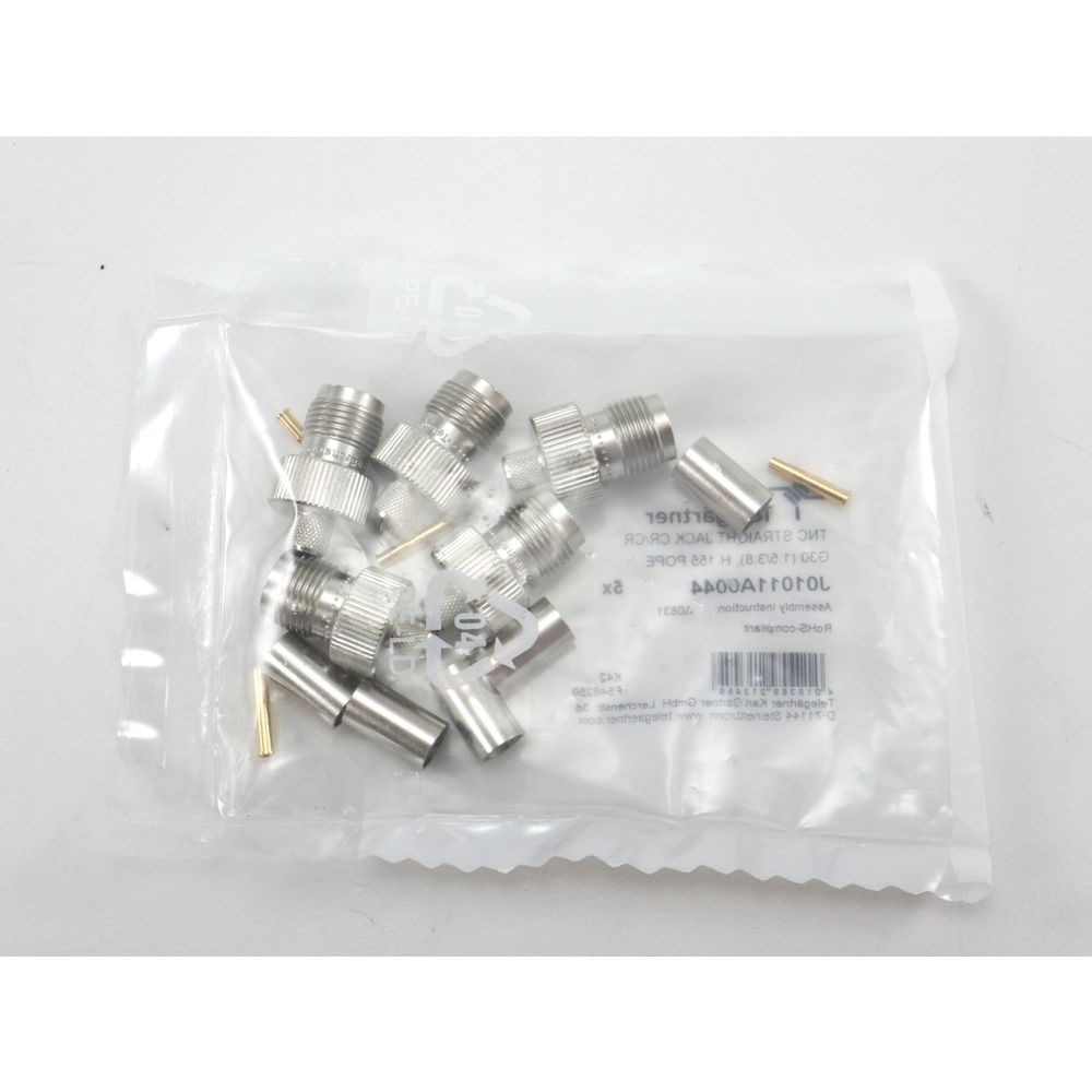 Telegartner: TNC Conector hembra recto crimp G30