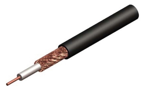 Telegartner: Simplemente cable trenzado 75 Ω RG-59