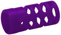 Telegartner: BNC EasyGrip strain relief purple G39