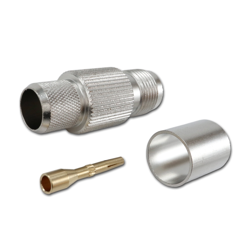 Telegartner: TNC Conector hembra recto crimp G37