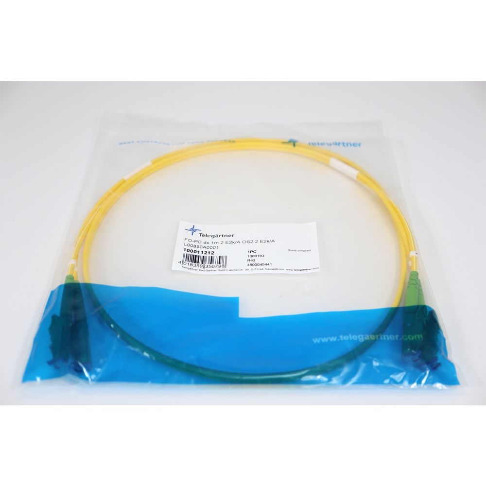 Telegartner: FO Duplex Patch Cord