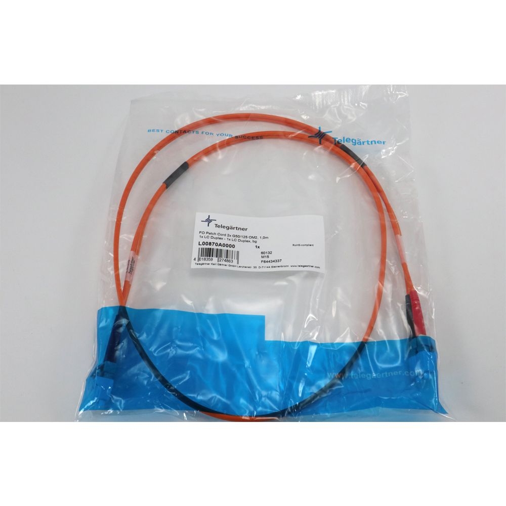 Telegartner: Patch cord Duplex FO