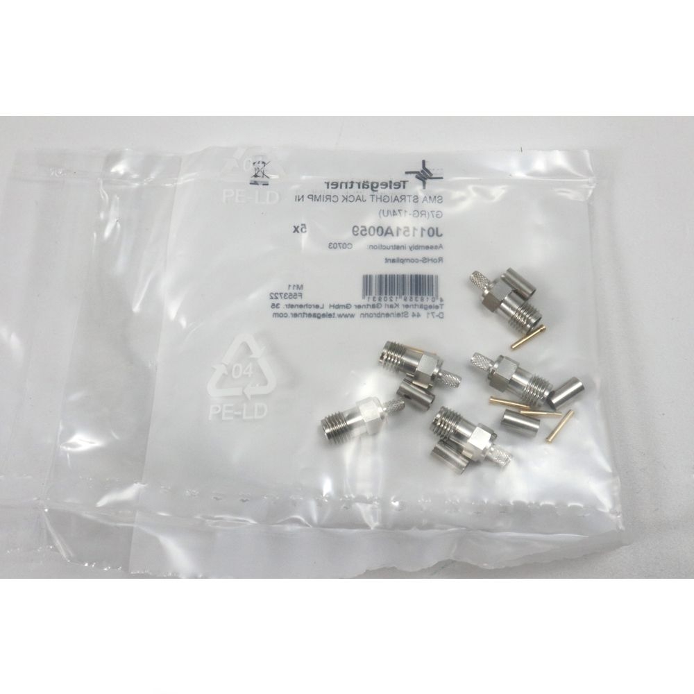 Telegartner: SMA-Straight Jack Crimp G07