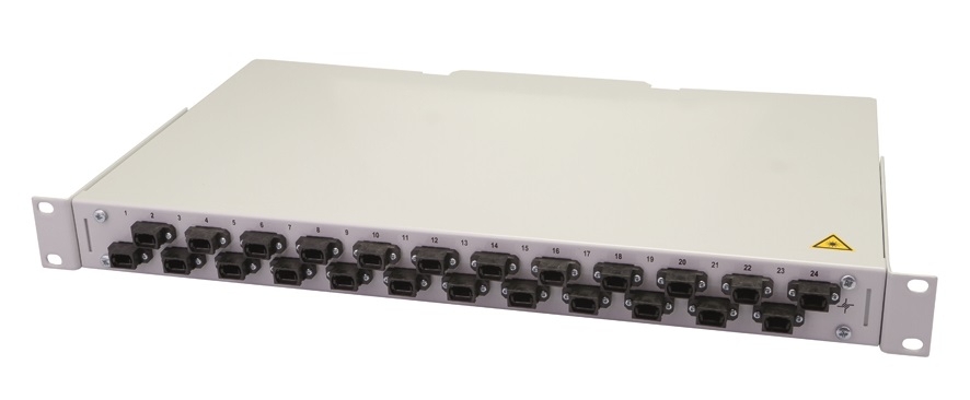 Telegärtner: 19" LWL Rangierverteiler Basis V