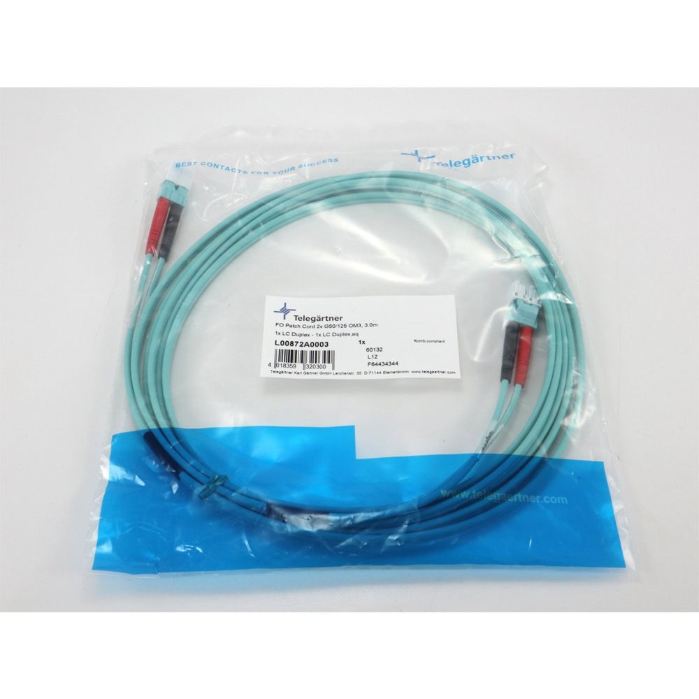 Telegartner: Patch cord Duplex FO