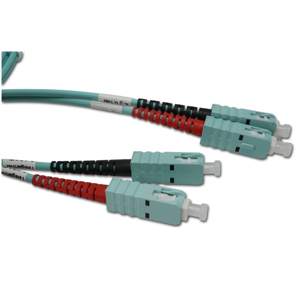 Telegärtner: LWL-Duplex-Rangierkabel