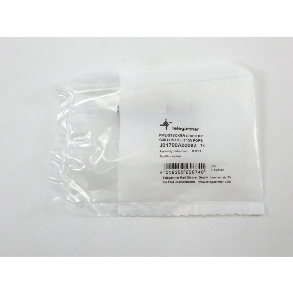 Telegartner: FME Straight Plug Crimp G30,  G54