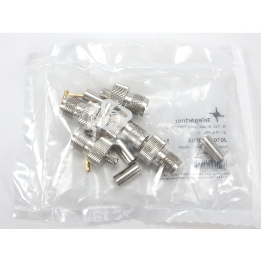 Telegartner: R-TNC Straight Jack Crimp G01