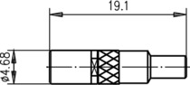 Telegartner: SSMB-Connecteur à sertir G03, f