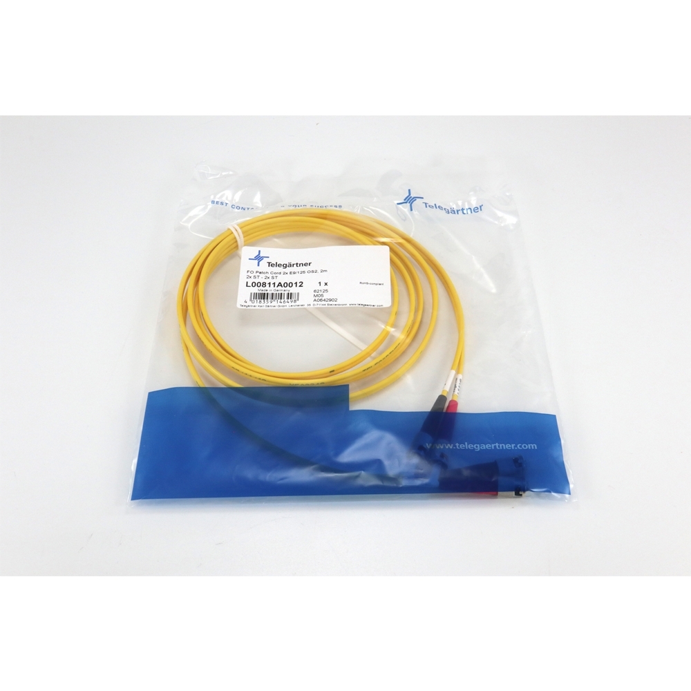 Telegartner: FO Duplex Patch Cable