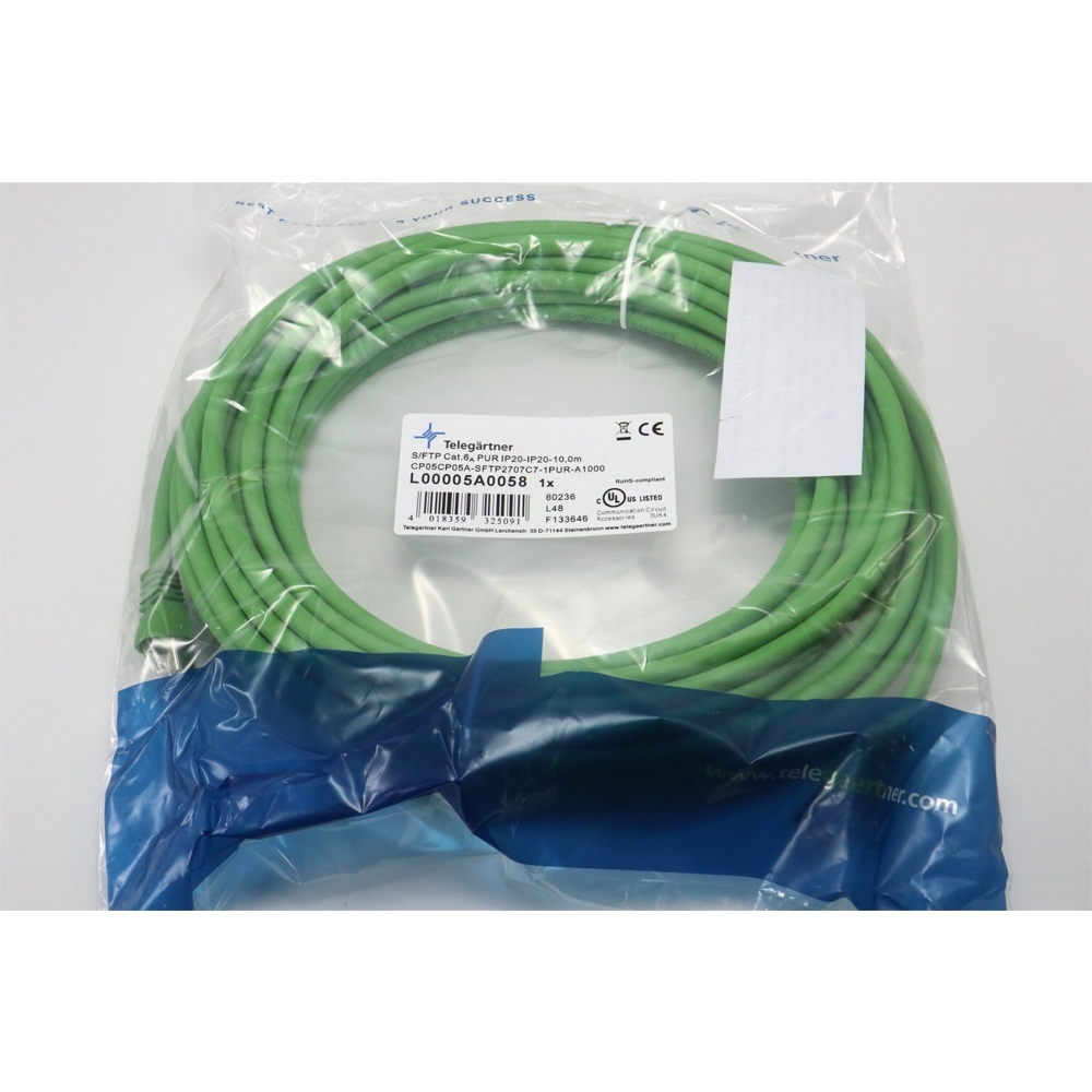 Telegärtner: S/FTP Cat.6A PUR - 10.0m