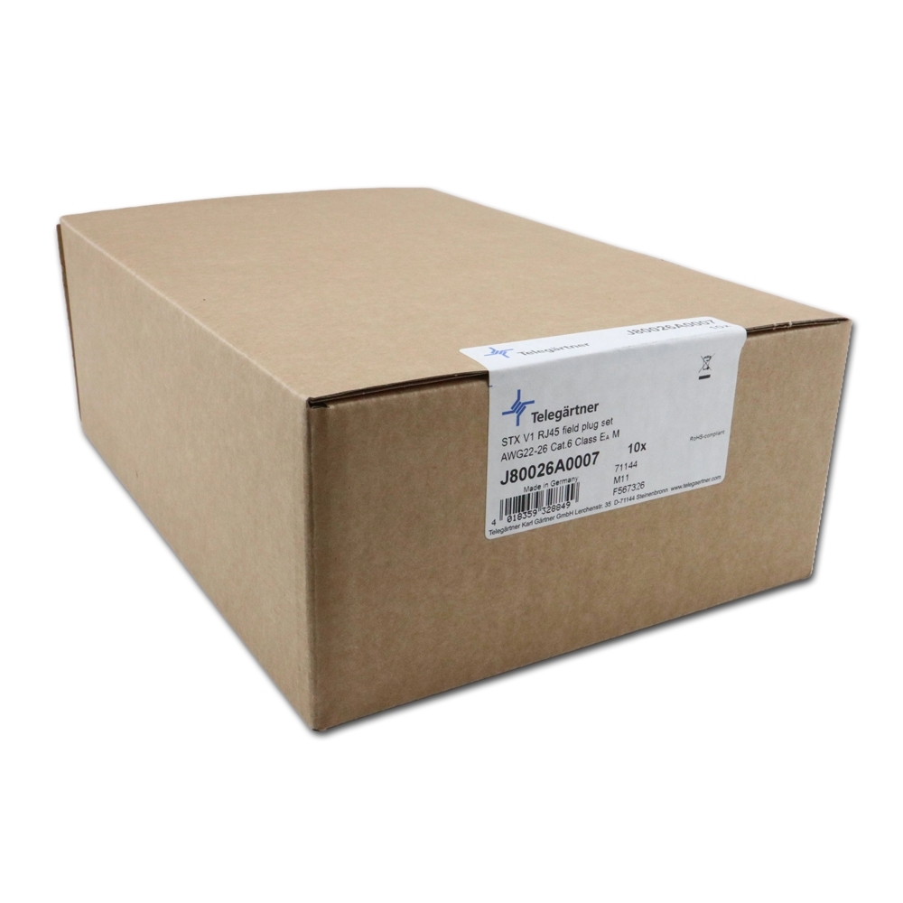 Telegärtner: STX V1 RJ45-Steckerset