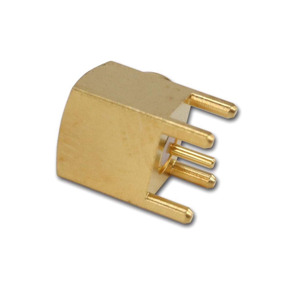 Telegartner: SMP-Angle Receptacle, Male, for PCB