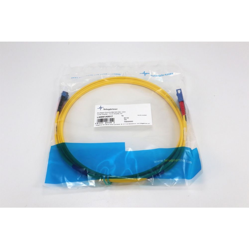 Telegartner: FO Duplex Adaptor Cables