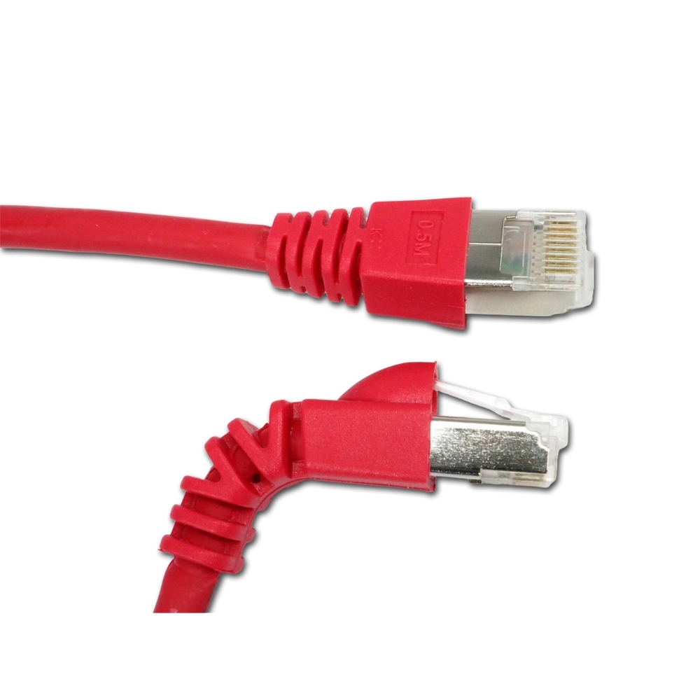 Telegartner: MP8 FS 500 LSZH-0,5, rouge