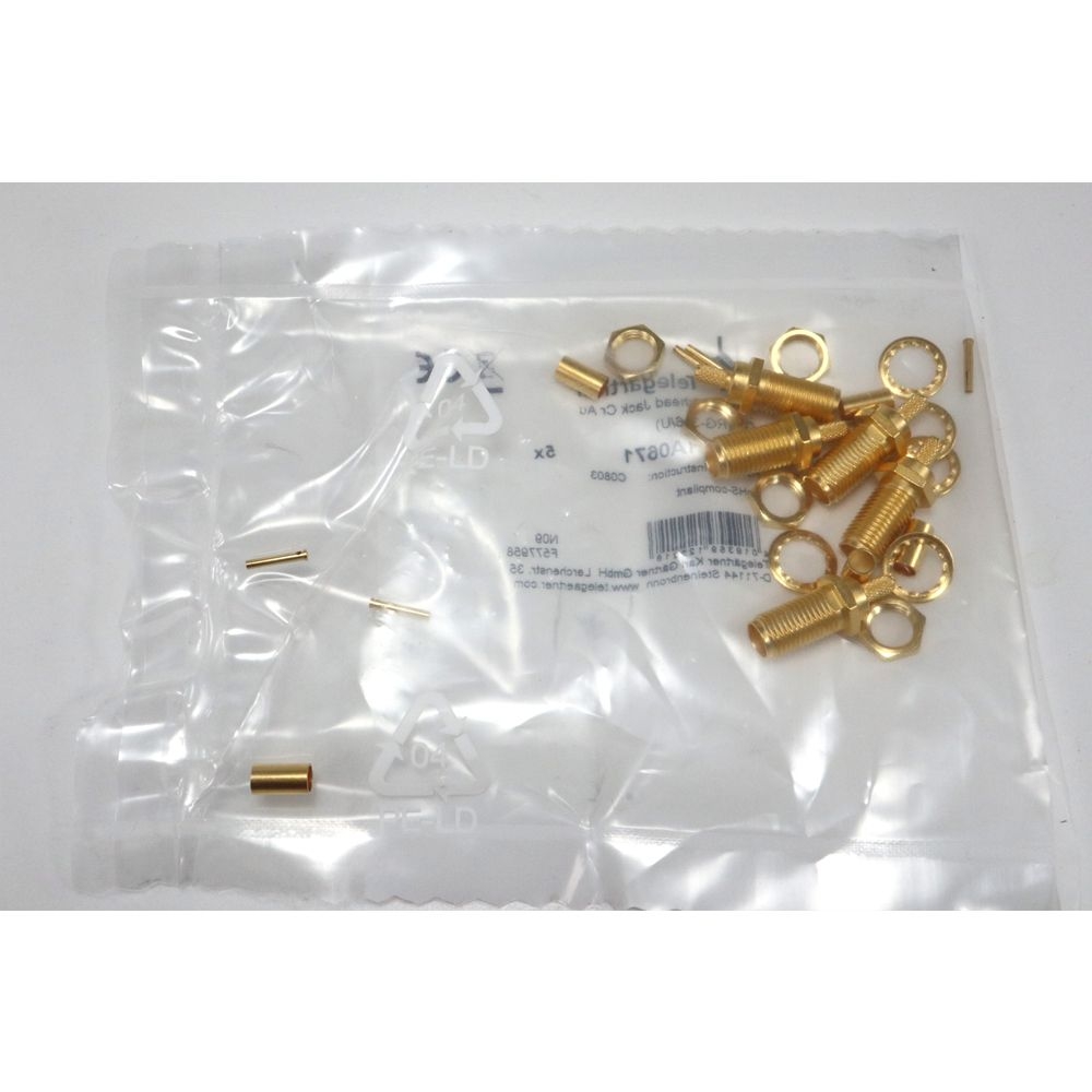 Telegärtner: SMA-Kabeleinbaubuchse Crimp G07