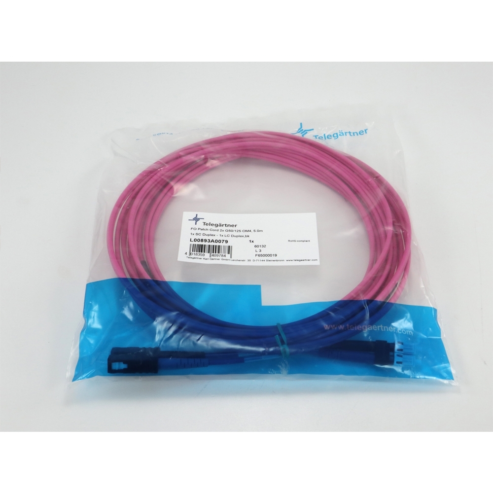 Telegärtner: LWL-Duplex-Adapterkabel