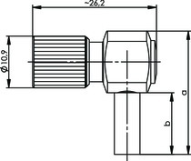 Telegartner: 1.6/5.6 Angle Plug Crimp G13
