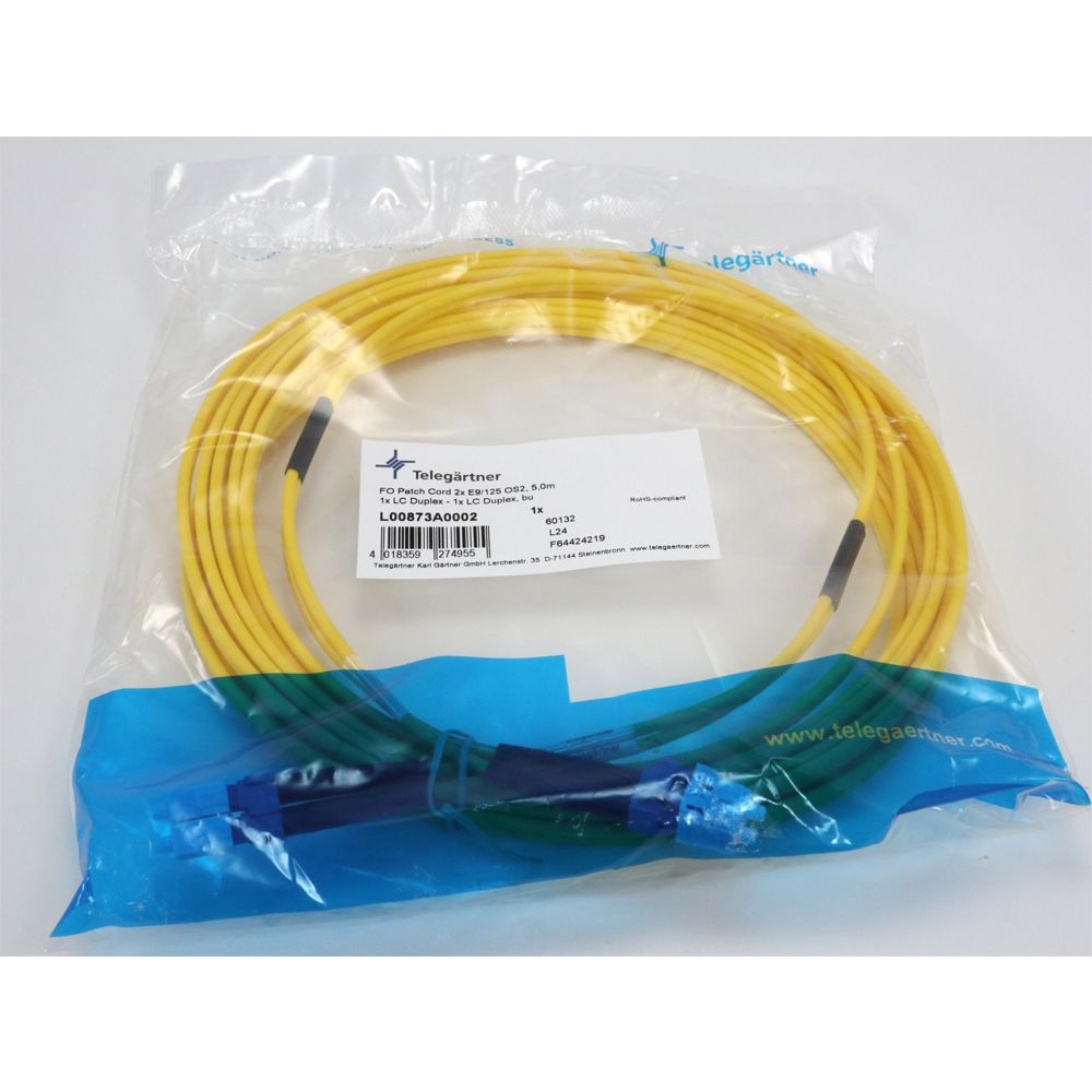Telegartner: Patch cord Duplex FO