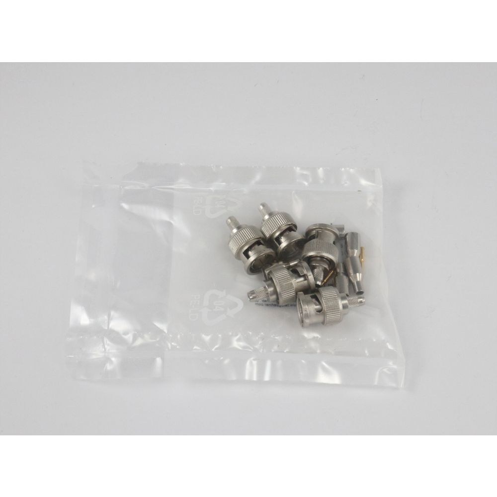 Telegartner: BNC Conector macho recto de crimpar Telegartner: BNC Conector macho recto de crimpar