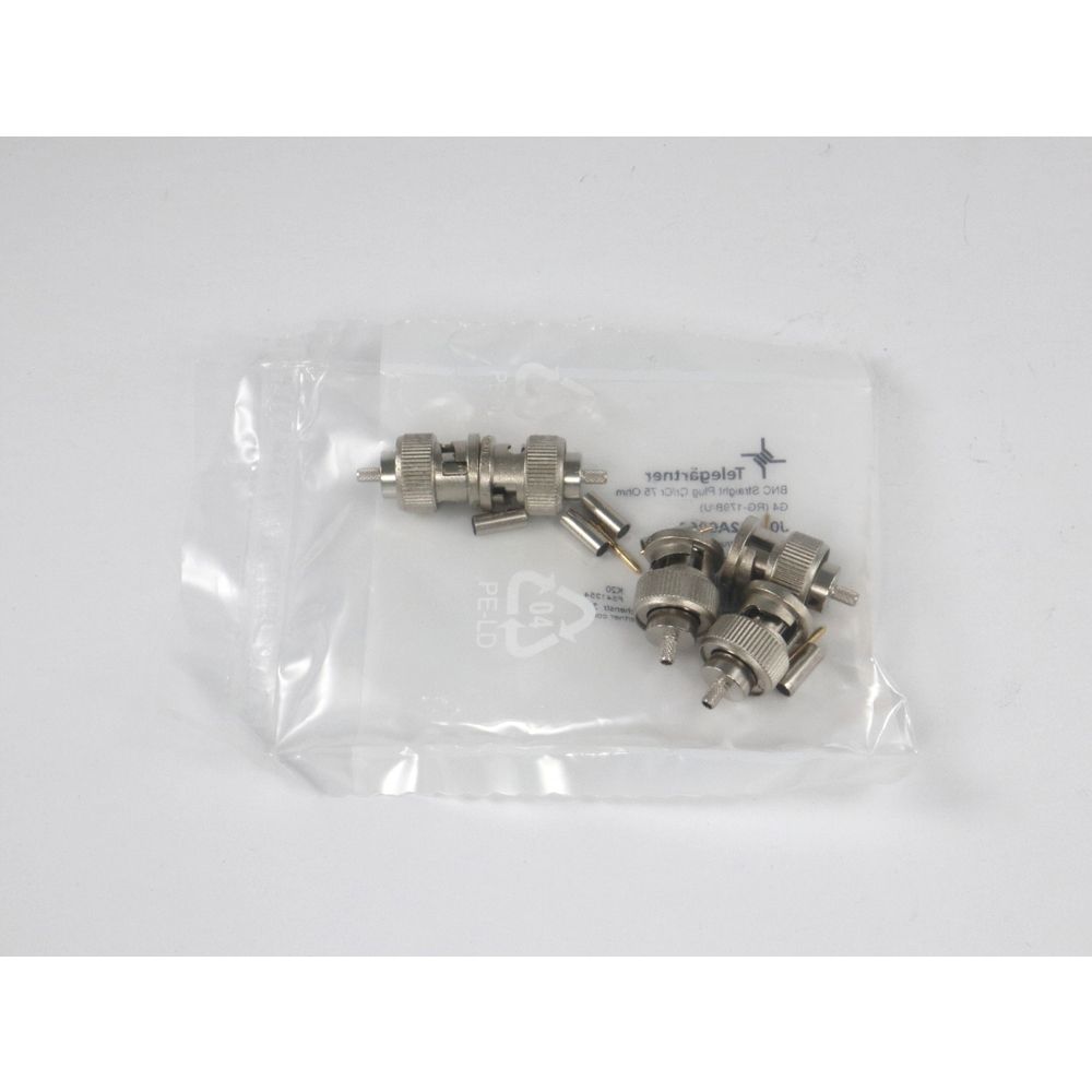 Telegartner: BNC Conector macho recto HDTV crimp