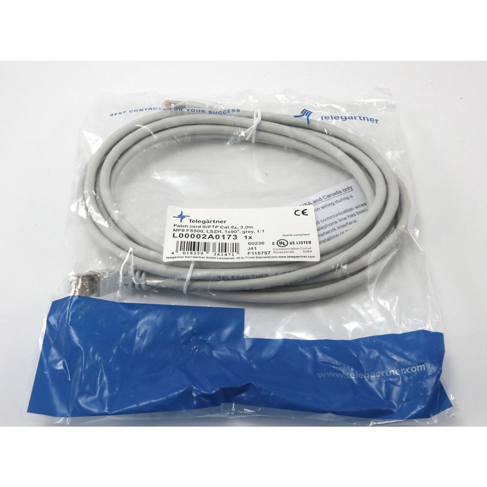 Telegärtner: MP8 FS 500 LSZH-3,0, grigio