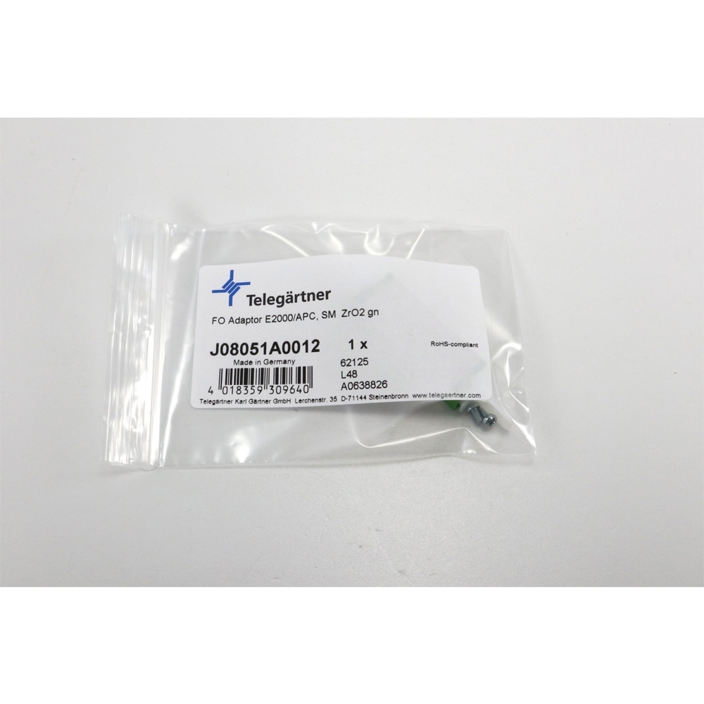 Telegartner: Adaptateur E2000/APC