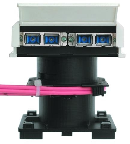 Telegartner: Boîte de Connexion FO OAD/K 2xLC Quad