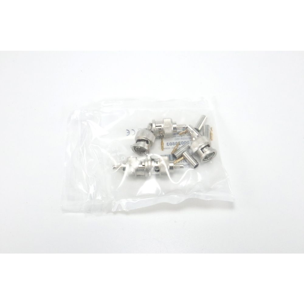 Telegartner: BNC Conector macho recto de crimpar