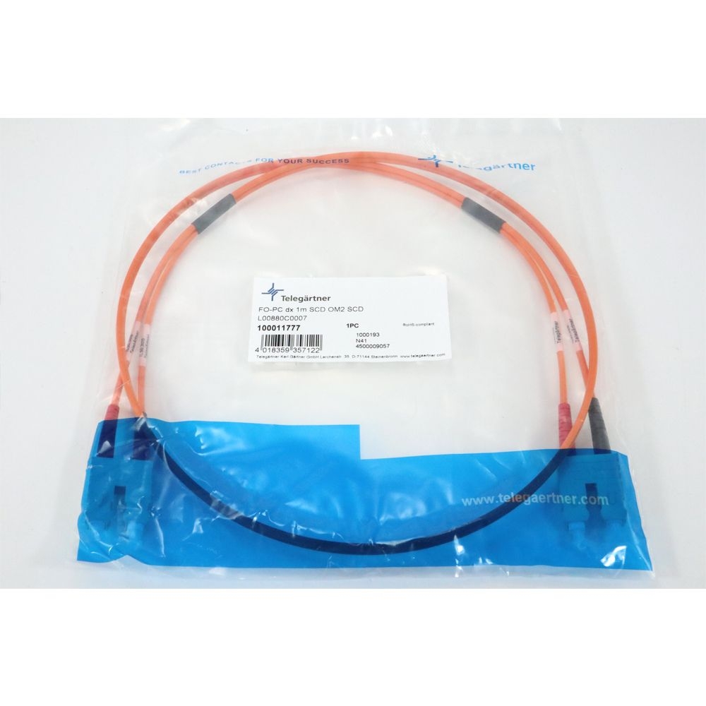 Telegartner: FO Duplex Patch Cable