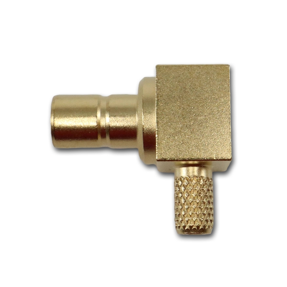 Telegartner: SMB-Conector Macho Angulo Recto crimp