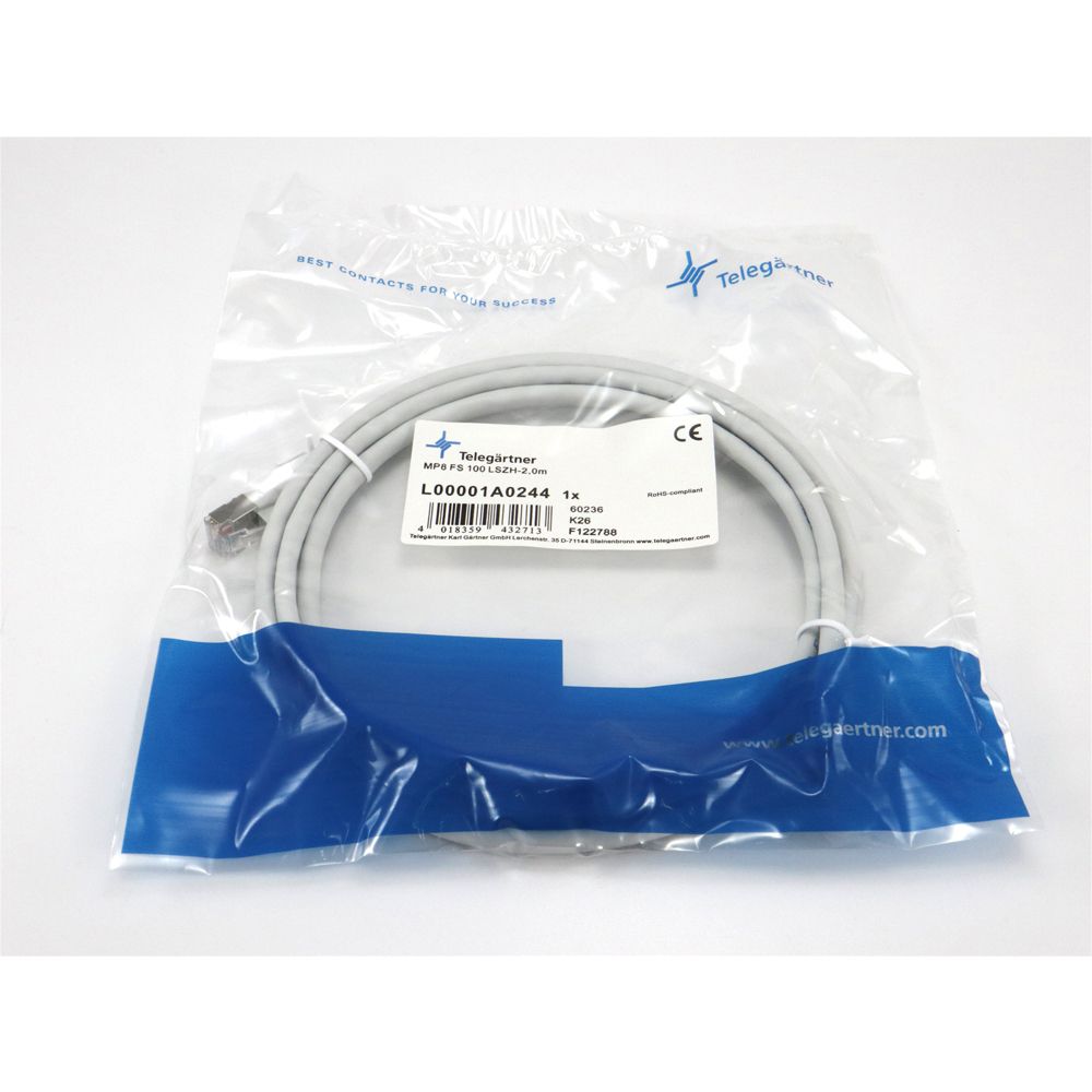 Telegartner: MP8 FS 100-2,0, gris