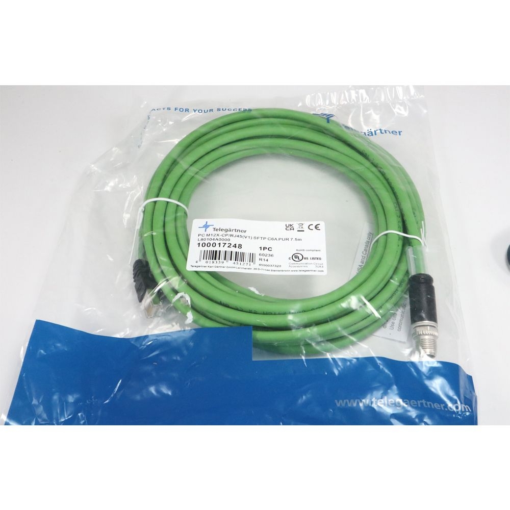 Telegartner: Cable adaptador STX M12x1/RJ45