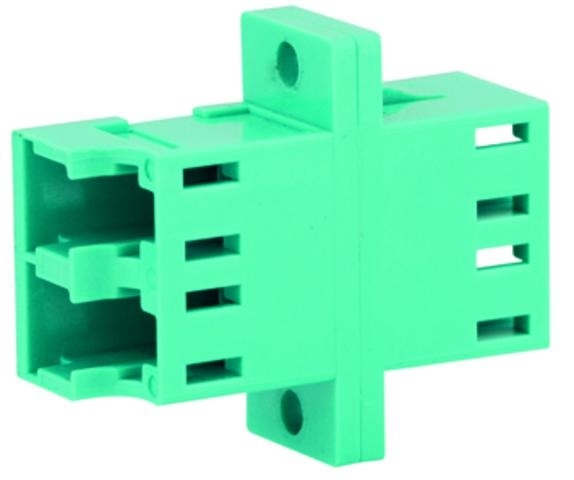 Telegartner: LC-Duplex adaptador - negro