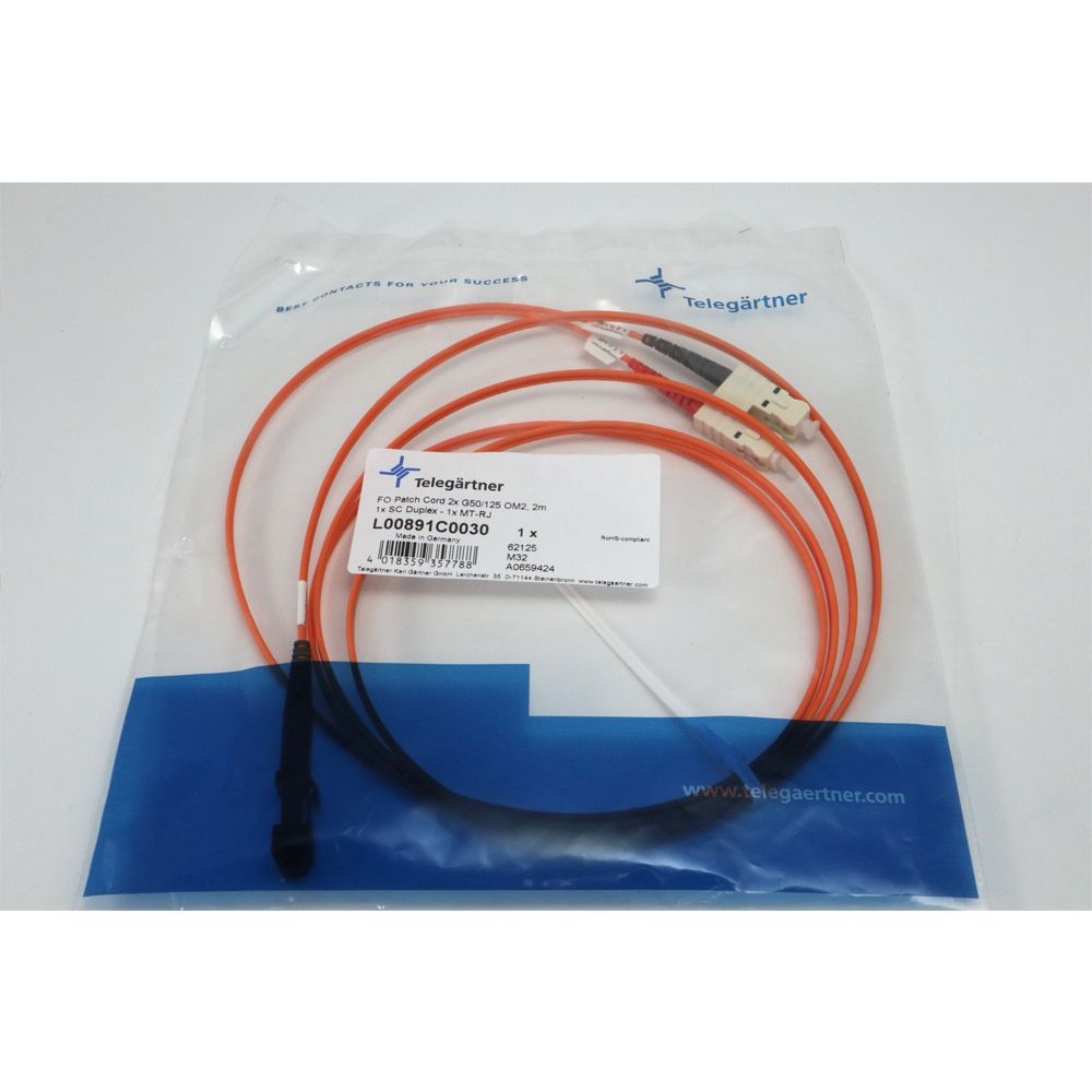 Telegärtner: LWL-Duplex-Adapterkabel