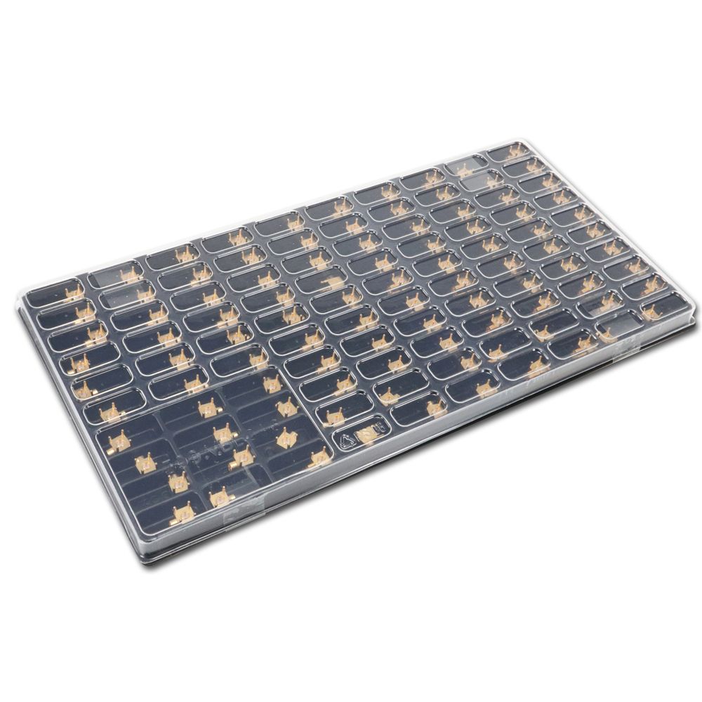 Telegartner: SMP-Angle Receptacle, Male, for PCB