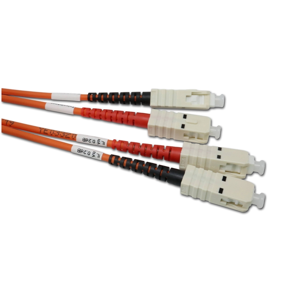 Telegärtner: LWL-Duplex-Rangierkabel