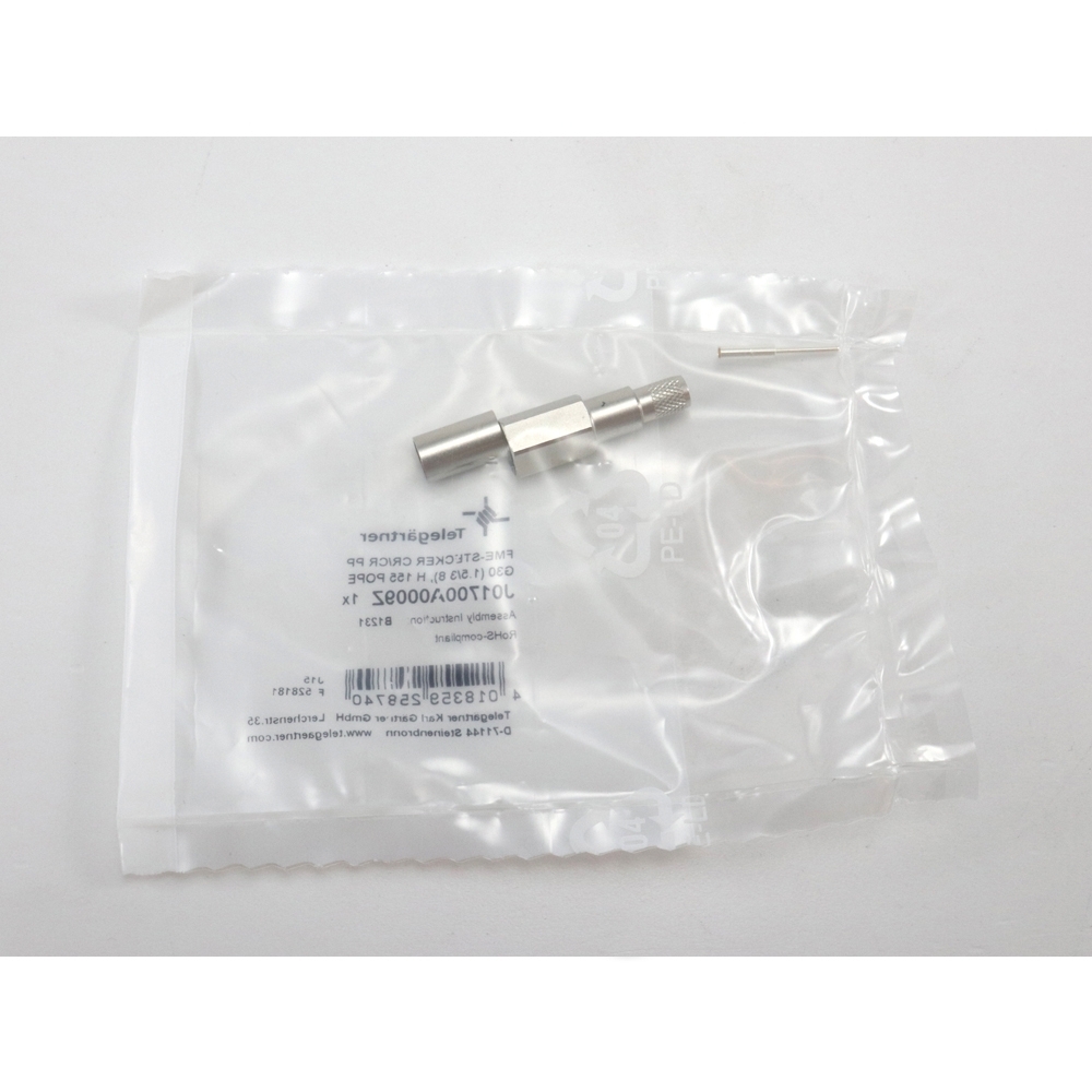 Telegartner: FME Straight Plug Crimp G30,  G54