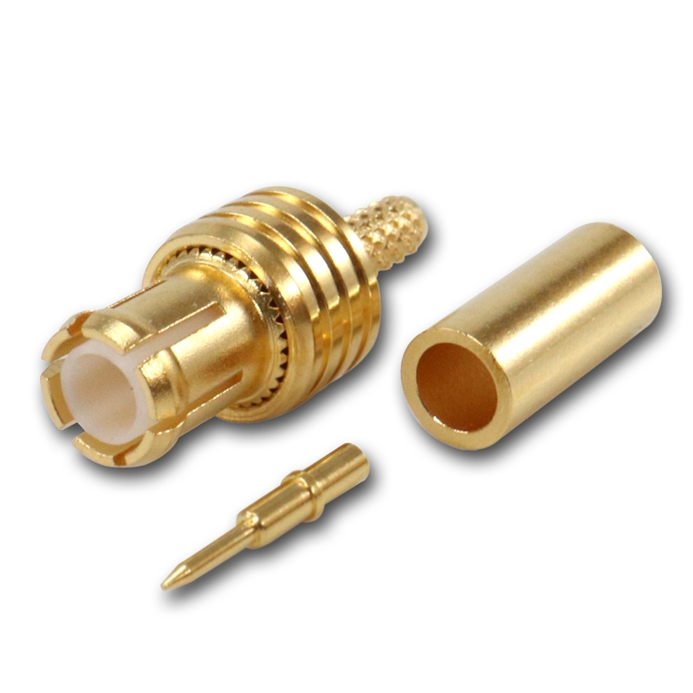 Telegartner: MCX-Straight Plug Crimp G03