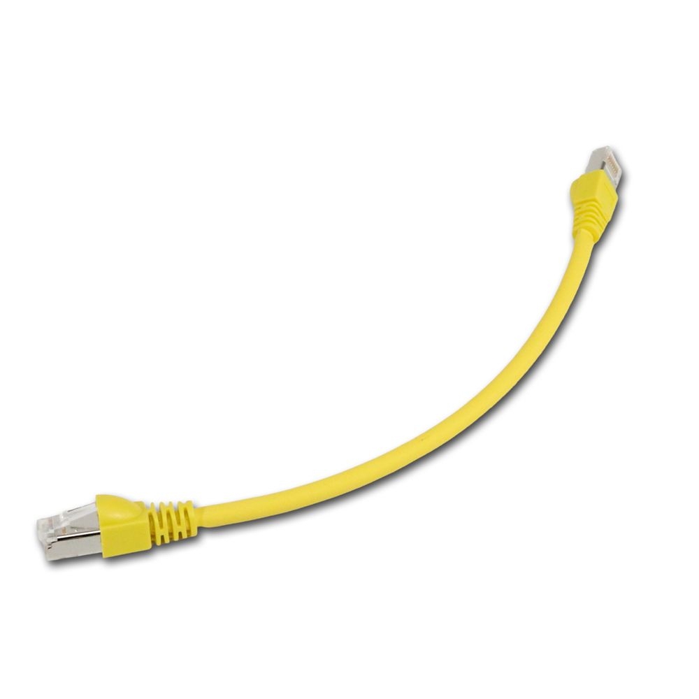 Telegärtner: MP8 FS 500 LSZH-0.25m, gelb