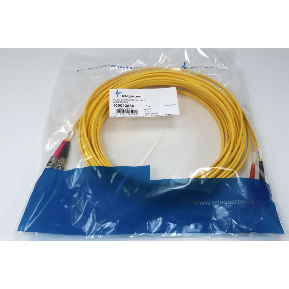 Telegartner: FO Cable adaptador dúplex