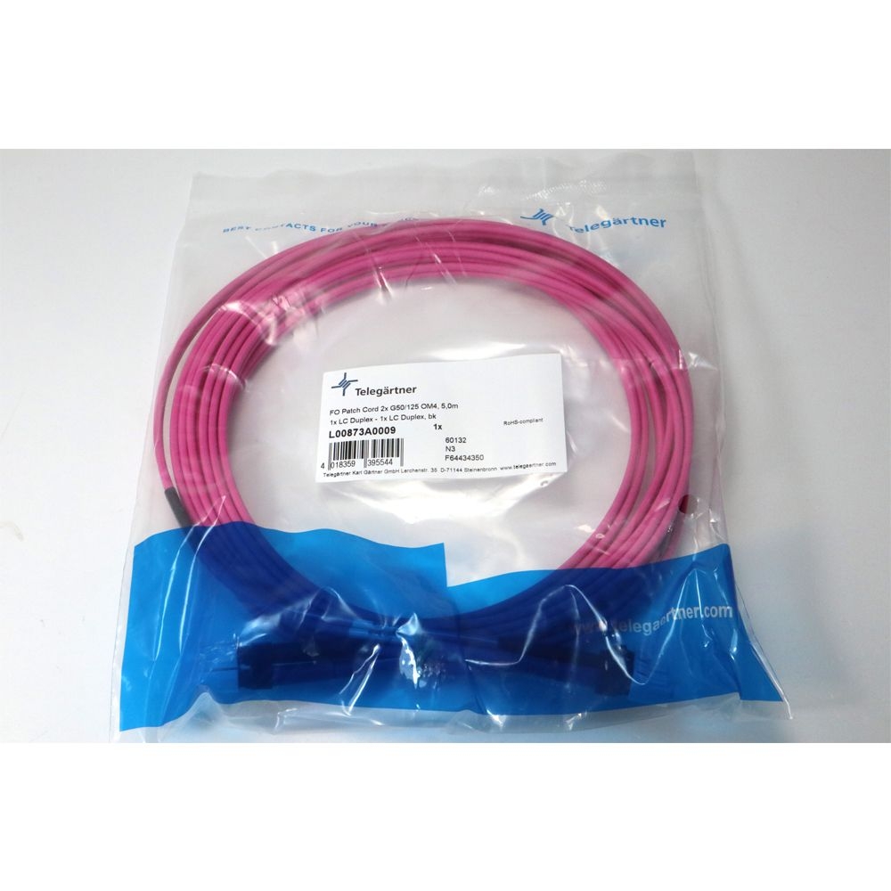 Telegartner: Patch cord Duplex FO
