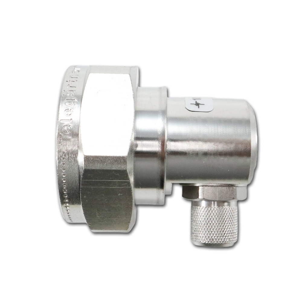 Telegartner: 7-16 Angle Plug Crimp