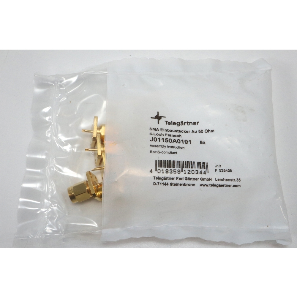 Telegartner: SMA-Panel Receptacle, male