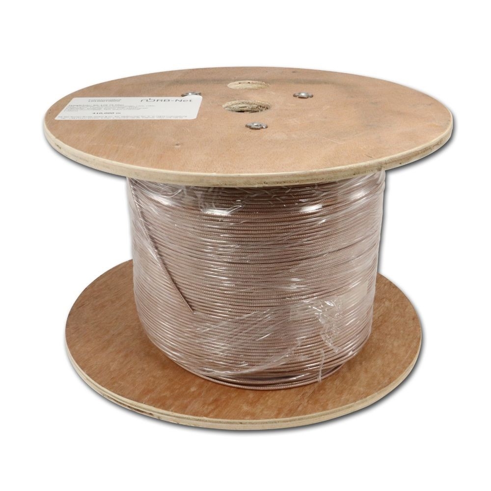 Telegartner: Câble simplement tressé 75 Ω RG-59