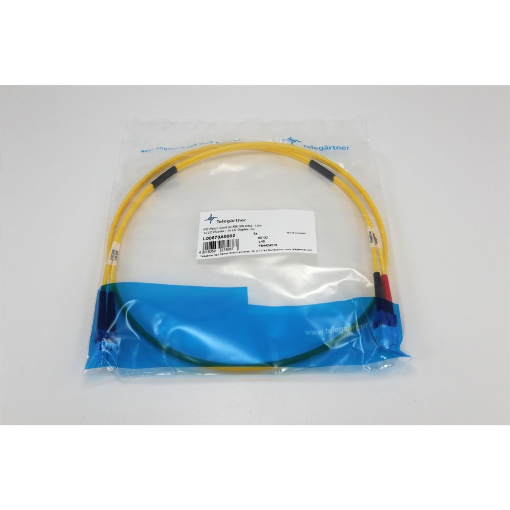 Telegartner: Patch cord Duplex FO