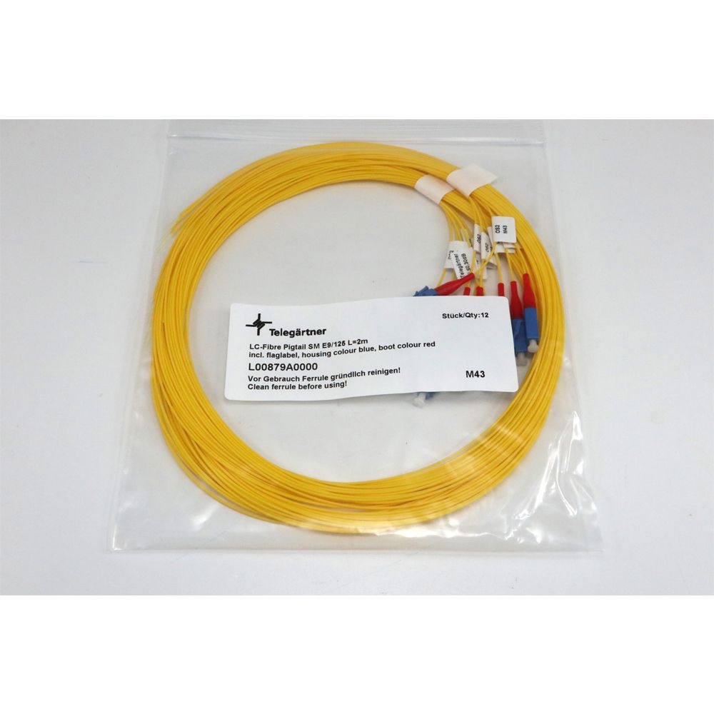Telegärtner: Pigtail per fibre ottiche
