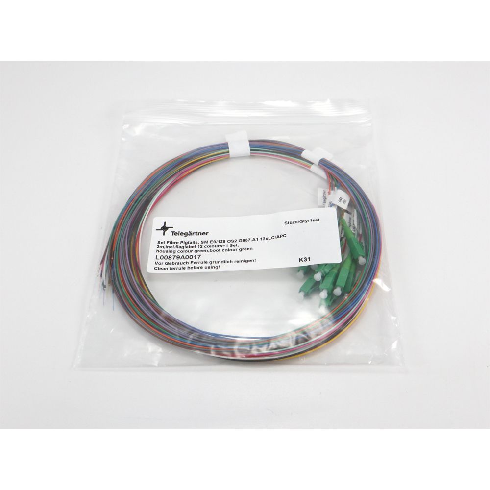 Telegartner: FO Fibra pigtail set